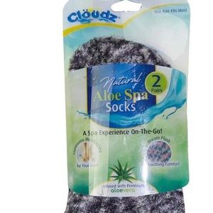 Aloe Vera Spa Socks pair of two